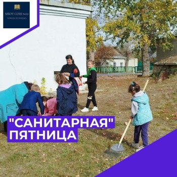 "САНИТАРНАЯ" ПЯТНИЦА